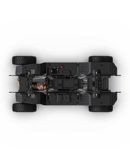 1-7 Scale 4WD Brushed RTR RC Crawler TK07 - Brushed - Red