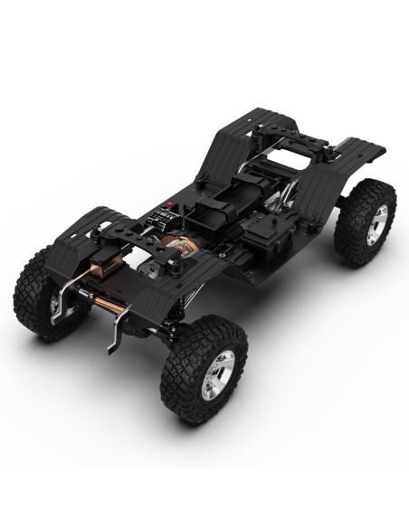 1-7 Scale 4WD Brushed RTR RC Crawler TK07 - Brushed - Red