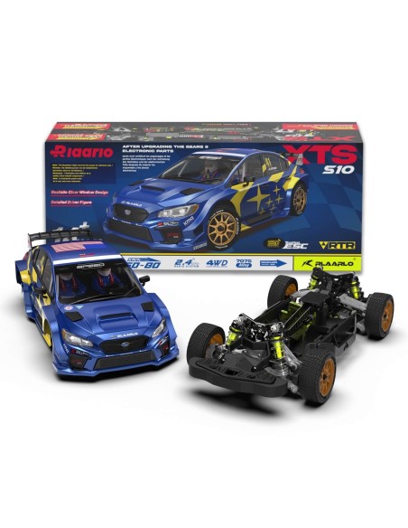 Rlaarlo 1-10 Carbon Fiber RC Rally Car XTS-S10 Roller(Without Electric Parts)