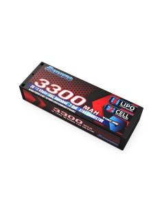 7.4V 3300mah 2S Lipo...