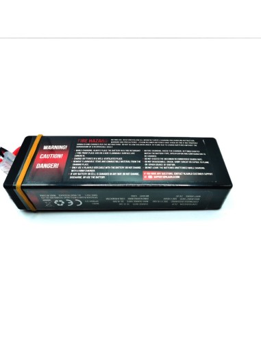 7.4V 3300mah 2S Lipo Battery XT60 Plug - Red