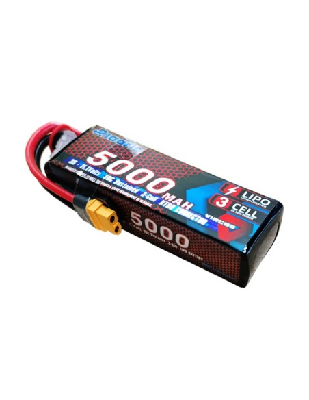 11.1V 5000mah 3S Lipo Battery XT60 Plug