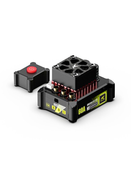 60A Brushless Waterproof ESC - Green