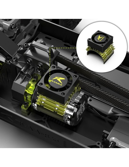 Motor Heat Sink and Cooling Fan - Suitable For 36 Range Motor