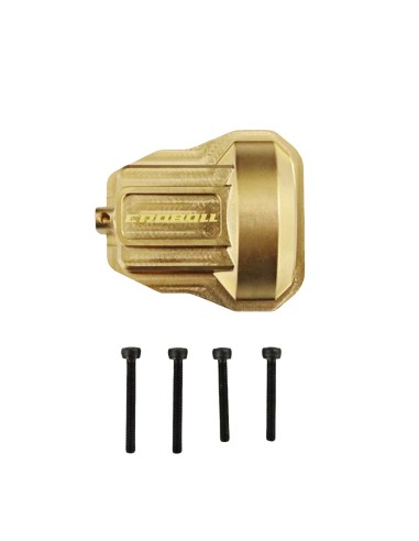 Brass Front Rear Axel Diff Covers for 1-7...