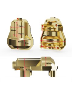 Brass Front Rear Axel Diff... 2