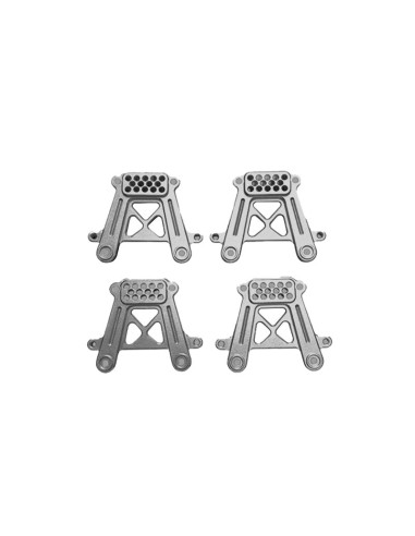 Aluminum Shock Towe for 1-7 RC Crawler - Silver