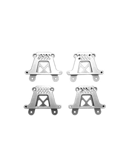 Aluminum Shock Towe for 1-7 RC Crawler - Silver