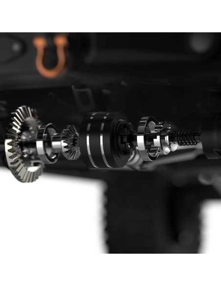 Aluminum Differential Diff Case for 1-7 RC Crawler
