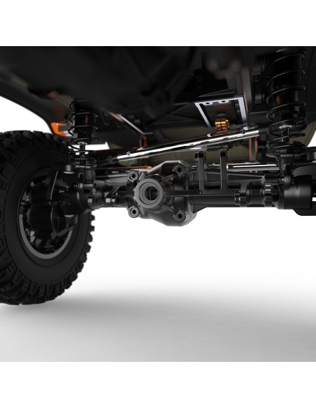 Metal Front Portal Housing Axle For 1-7 RC Crawler - Silver
