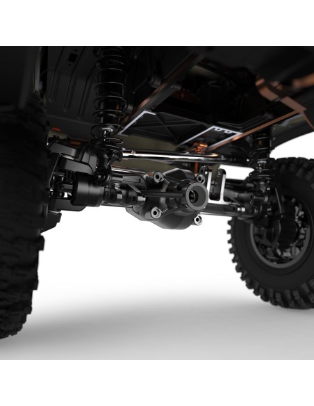 Metal Front Portal Housing Axle For 1-7 RC Crawler - Silver