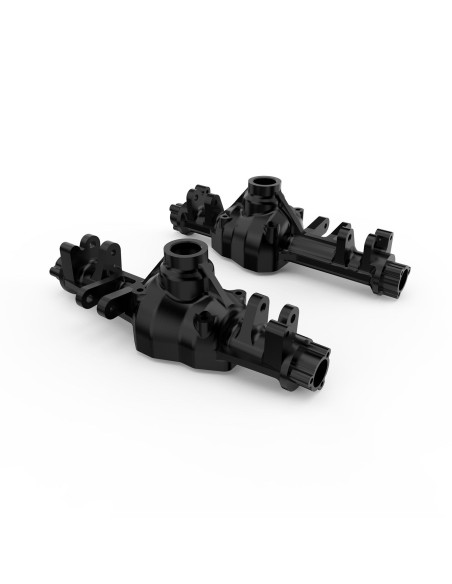Metal Front Portal Housing Axle For 1-7 RC Crawler - Silver
