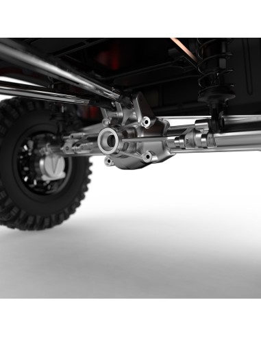 Metal Rear Portal Housing Axle For 1-7 RC...