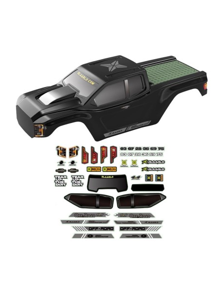 Car Body  PC  Black For RZ001