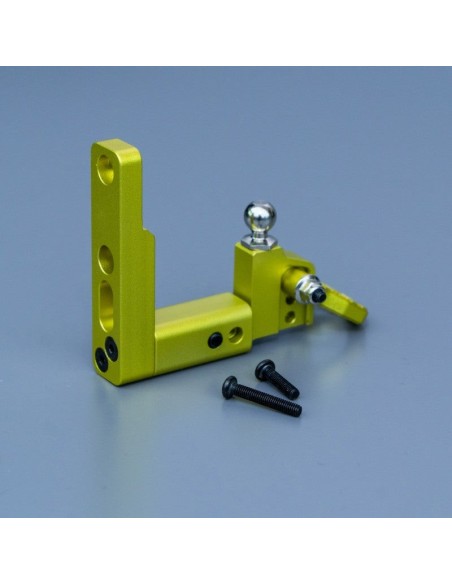 RC CAR Simulated Climbing Metal Trailer Hitch For JK07PRO