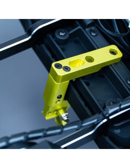 RC CAR Simulated Climbing Metal Trailer Hitch For JK07PRO