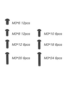 Button Head Hex Screw  M3...