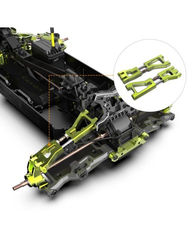 Aluminum Rear Upper Suspension Arm with S2...