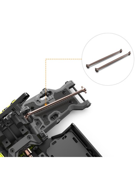 S2 Alloy Steel Dog Bone For RZ001