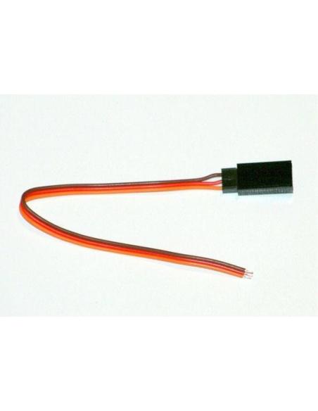 Alargo de servo HEMBRA conector JR de 30 cm