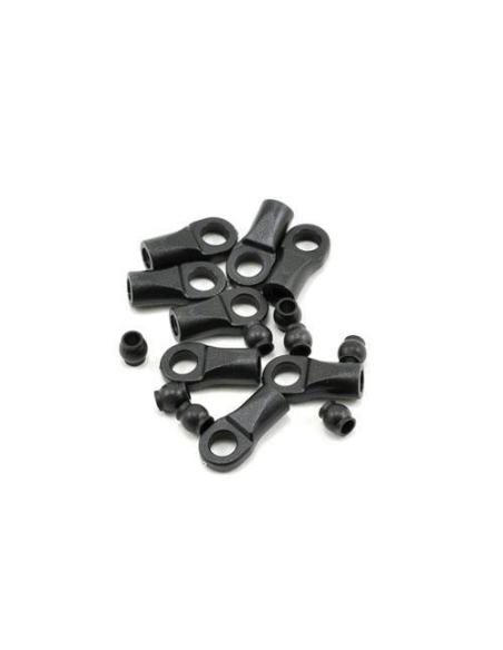 Traxxas Rod End Set w/Hollow Balls (8)