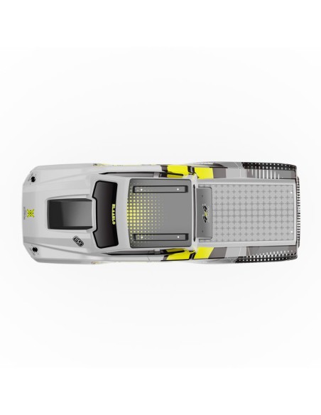 Car Body  PC  Yellow + Silver For RZ001