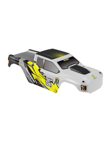 Car Body  PC  Yellow + Silver For RZ001