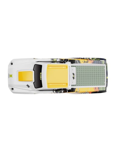 Car Body  PC For RZ001(Orange + White)