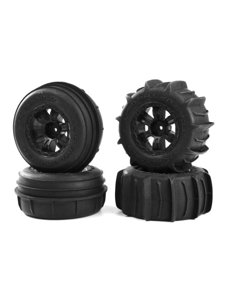 RC Paddle Tires For RZ001 - Front & Rear