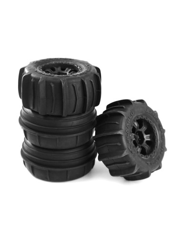 RC Paddle Tires For RZ001 - Front & Rear