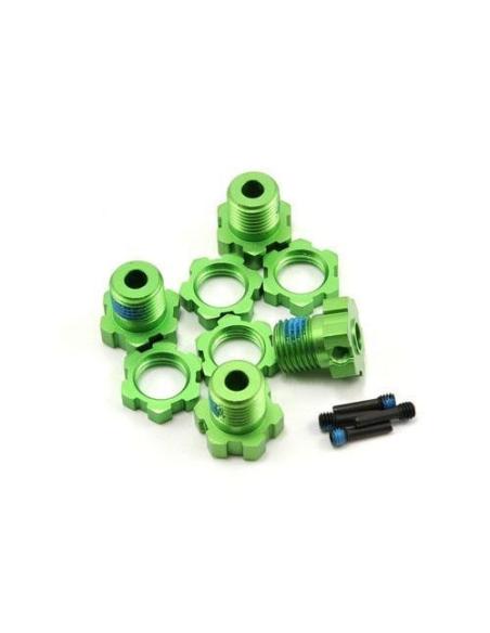 Hexágonos de rueda de 17mm para Revo Brushless edition - Verdes