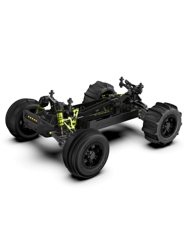 RC Paddle Tires For RZ001 - Front & Rear