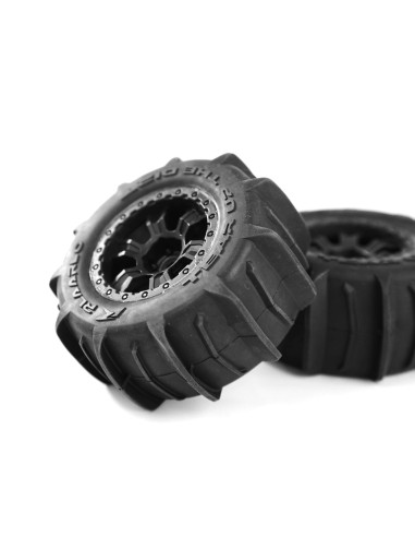 RC Paddle Tires For RZ001 - Rear