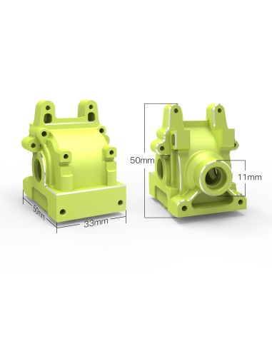 Aluminum Gear Box For RZ001 and 1-10 Rally Car
