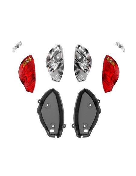 Taillight Accessories For XTS-F10 RC Rally Car