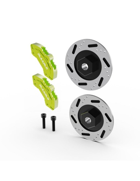 Aluminum Brake Disc and Calliper Set For 1-10 RC Rally Car