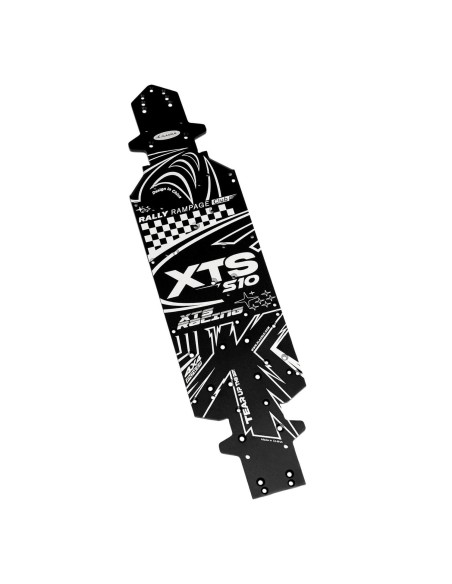 6061 Aluminum Alloy Chassis For XTS-S10 RC Rally Car
