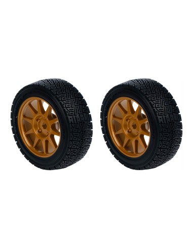 Assembled Wheel Set For XTS-S10 RC Rally Car
