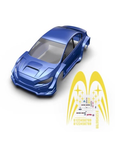 XTS-S10 Rally 1.2mm PC Car Body For XTS-S10 RC...