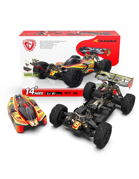1-8 4WD Buggy Dragon Scale Knight | DSK Roller(Without Electric Parts) - Red 1-8 4WD Buggy Dragon Scale Knight | DSK Rol