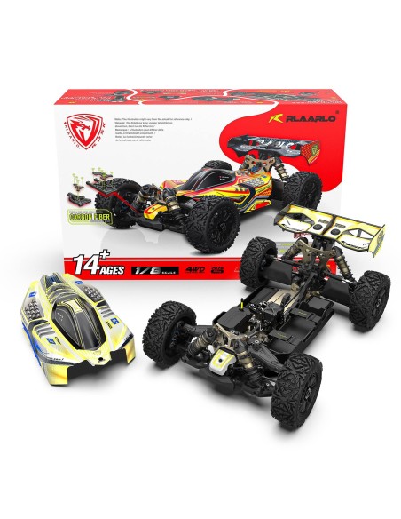 1-8 4WD Buggy Dragon Scale Knight | DSK Roller(Without Electric Parts) - Red 1-8 4WD Buggy Dragon Scale Knight | DSK Rol