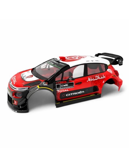 Carrocería Citroen C3 WRC Hyper Go 1/10 acabada