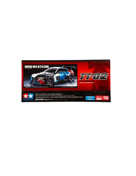 BMW M4 GT3 Evo 2025 TT-02 1/10 Kit RC
