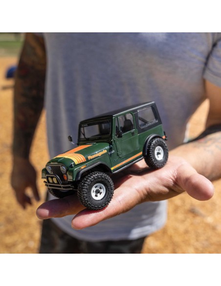 Axial 1-30 SCX30 Jeep CJ-7 4X4 RTR Brushed Rock Crawler (Battery & Charger Included) Axial 1-30 SCX30 Jeep CJ-7 Renegade