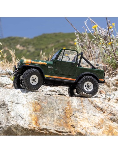 Axial 1-30 SCX30 Jeep CJ-7 4X4 RTR Brushed Rock...