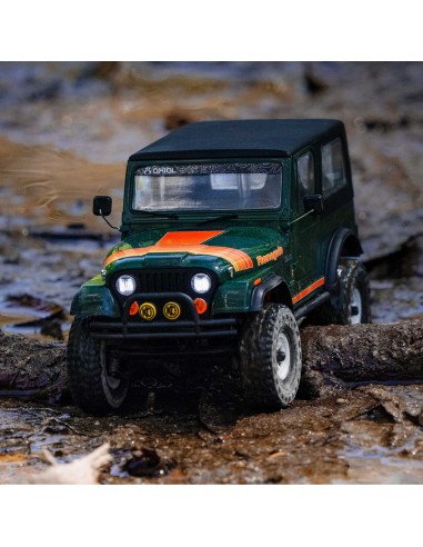 Axial 1-30 SCX30 Jeep CJ-7 4X4 RTR Brushed Rock...
