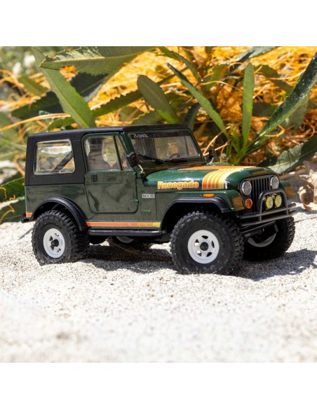 Axial 1-30 SCX30 Jeep CJ-7 4X4 RTR Brushed Rock Crawler (Battery & Charger Included) Axial 1-30 SCX30 Jeep CJ-7 Renegade