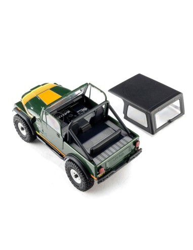 Axial 1-30 SCX30 Jeep CJ-7 4X4 RTR Brushed Rock...