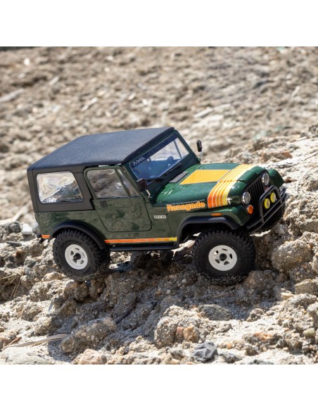 Axial 1-30 SCX30 Jeep CJ-7 4X4 RTR Brushed Rock Crawler (Battery & Charger Included) Axial 1-30 SCX30 Jeep CJ-7 Renegade