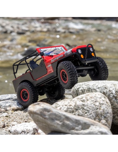 Axial 1-30 SCX30 Jeep CJ-7 4X4 RTR Brushed Rock...